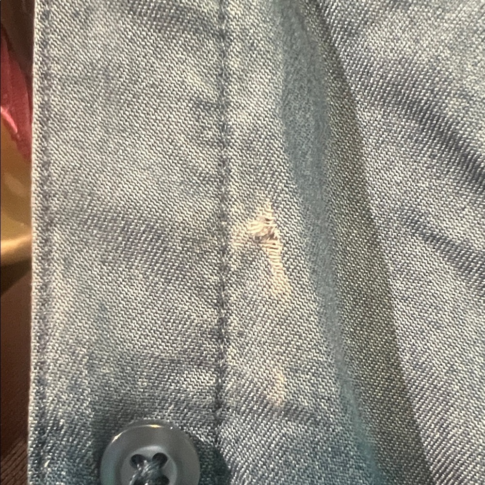 Blue Button-Up Shirt - Picture 12 of 12